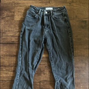 Pacsun dark grey straight leg pants